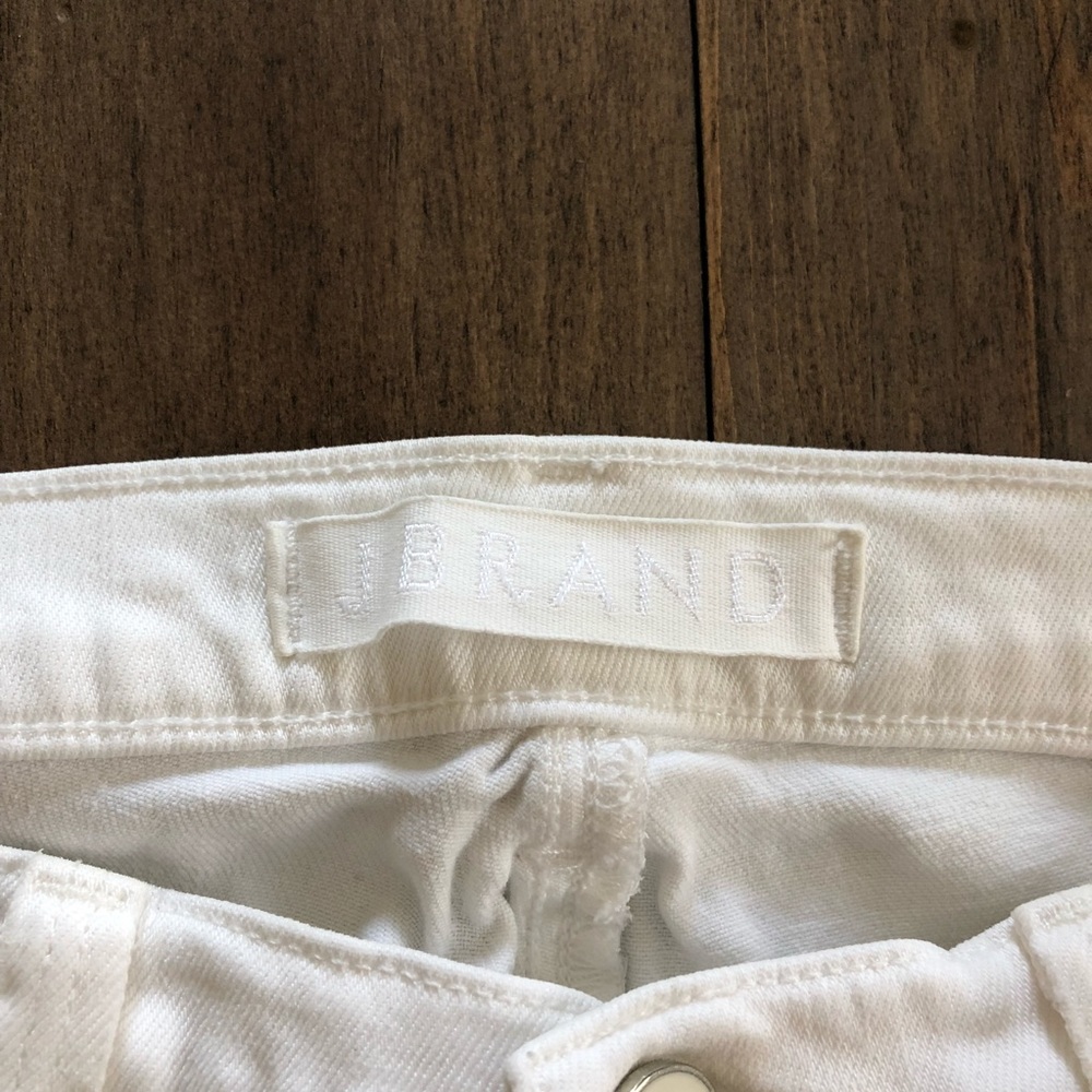 J Brand | White Skinny Leg Denim Jeans D - Picture 3 of 8